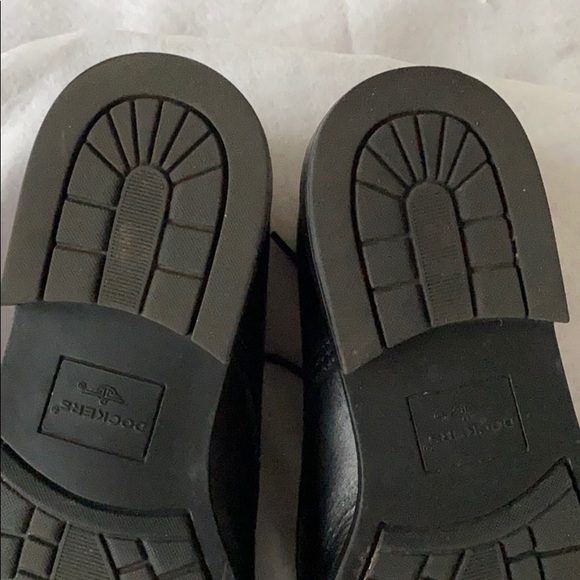 Dockers Mens Black Leather Shoes  Size 10M - Picture 6 of 7